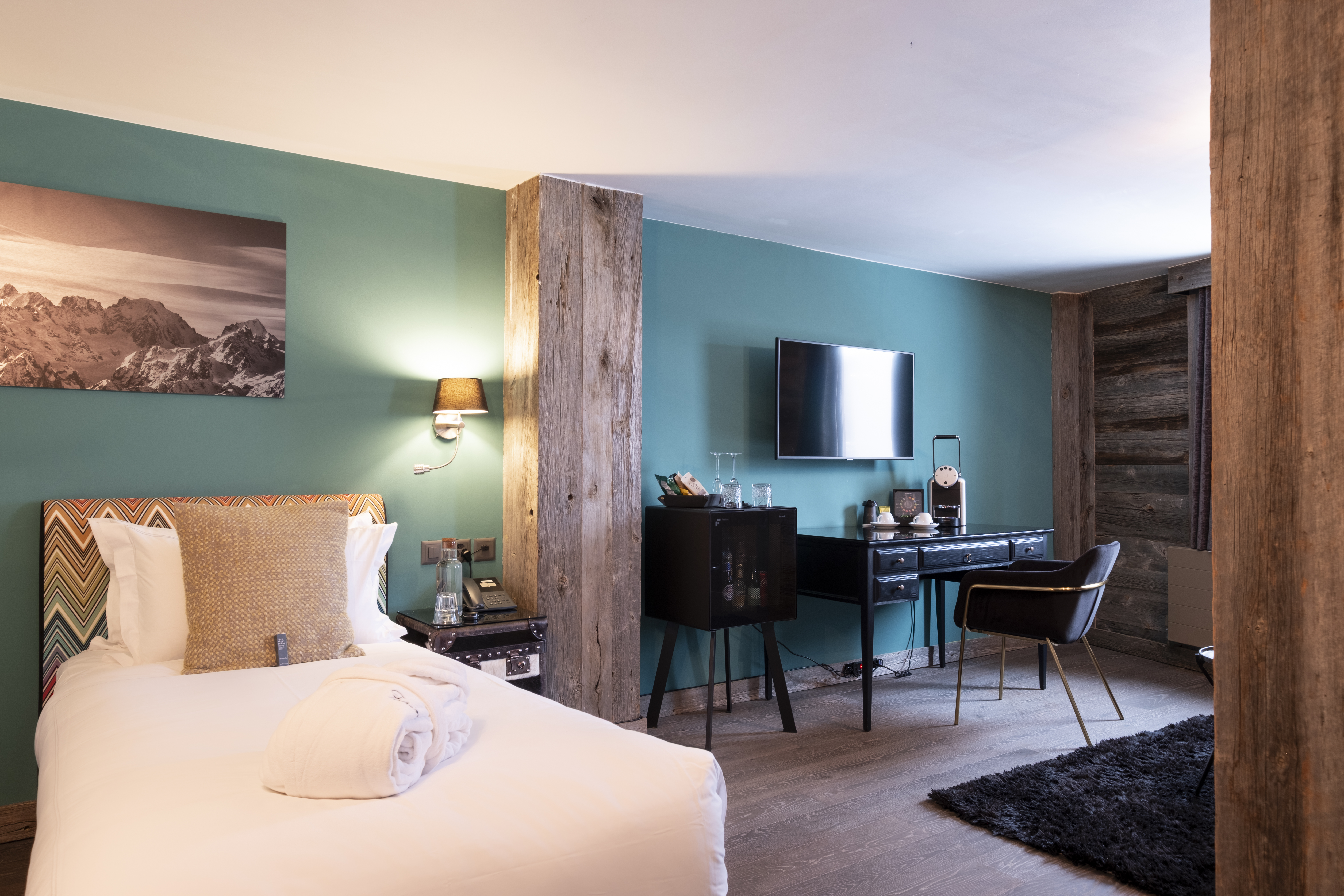 Superior room at the Hotel Farinet