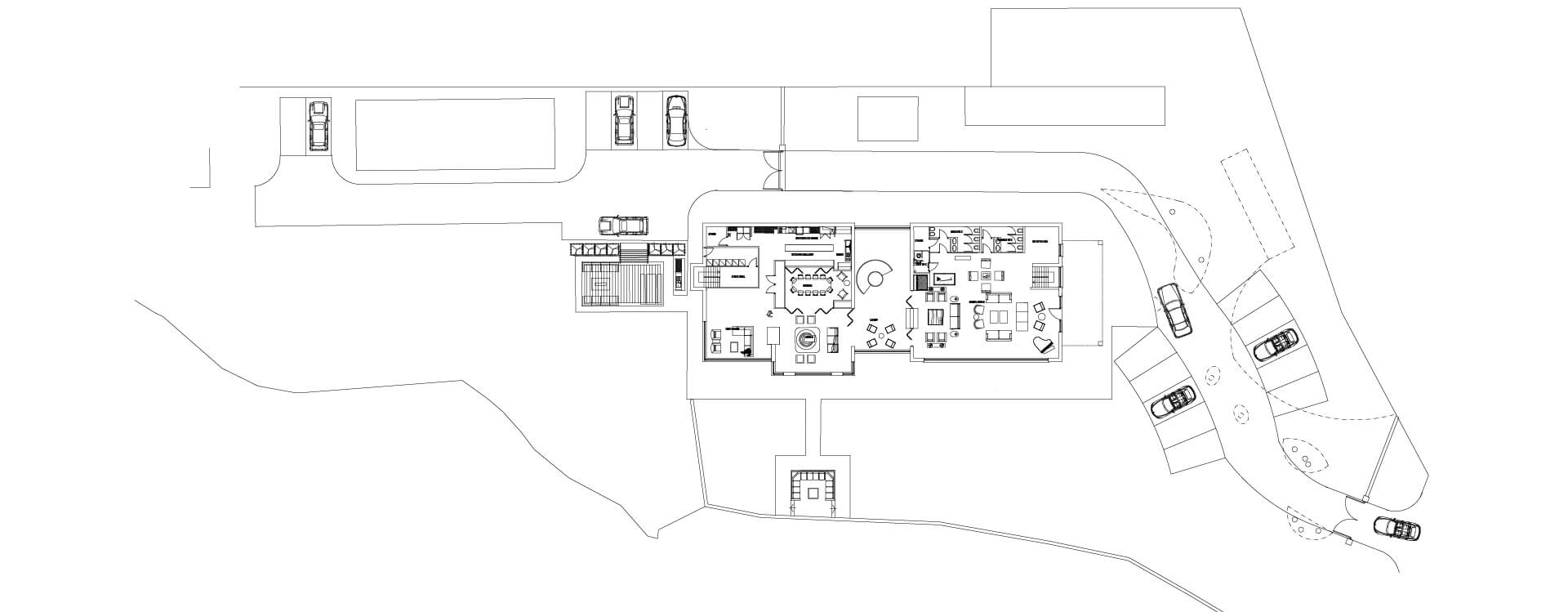 Castell Cidwm plan - Overview